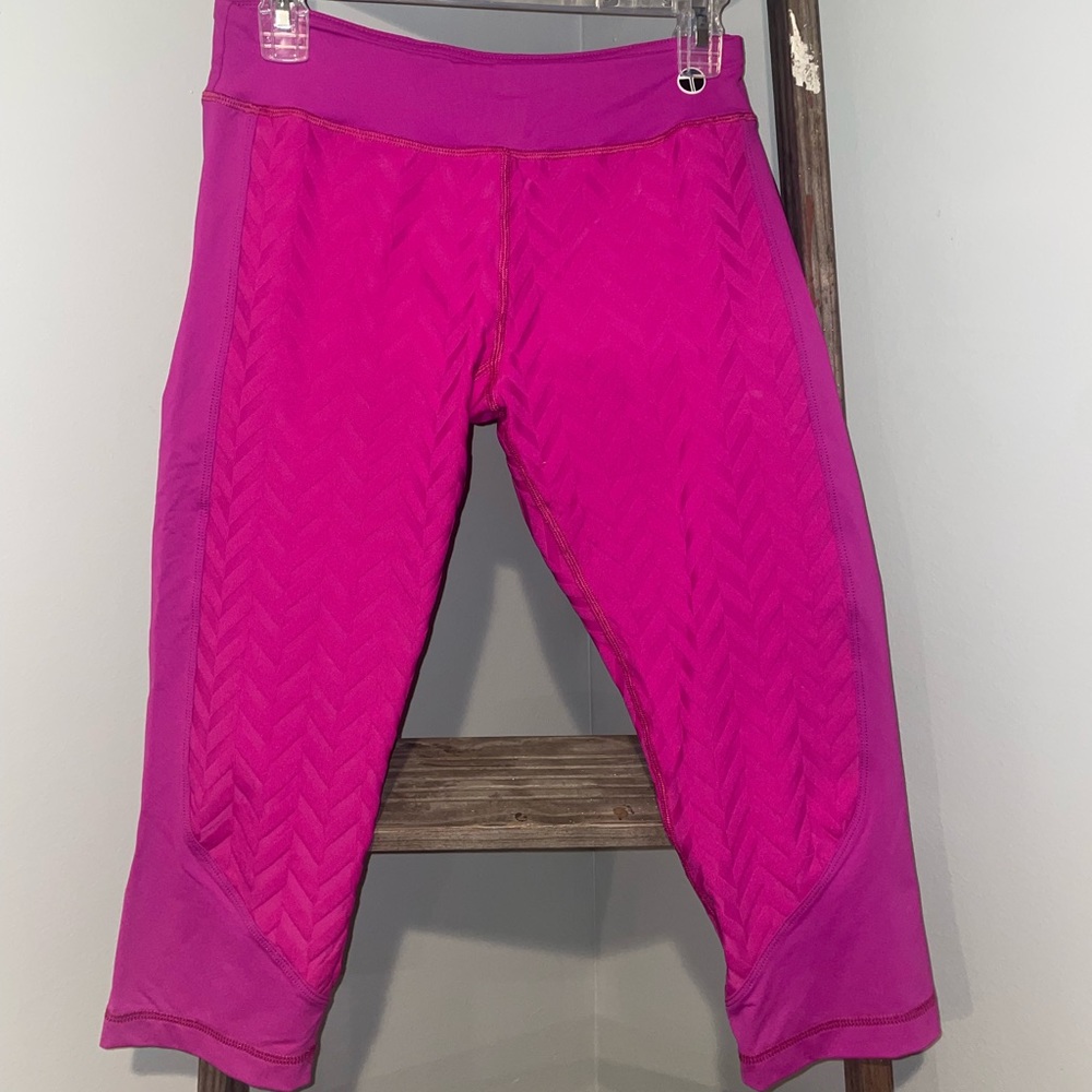 Trina Turk Leggings - Worn Once - Size Large - Bright Pink